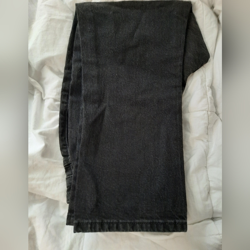 Time& Tru Size 8 Black High Rise Stretch Straight Women's Jeans - Picture 11 of 13